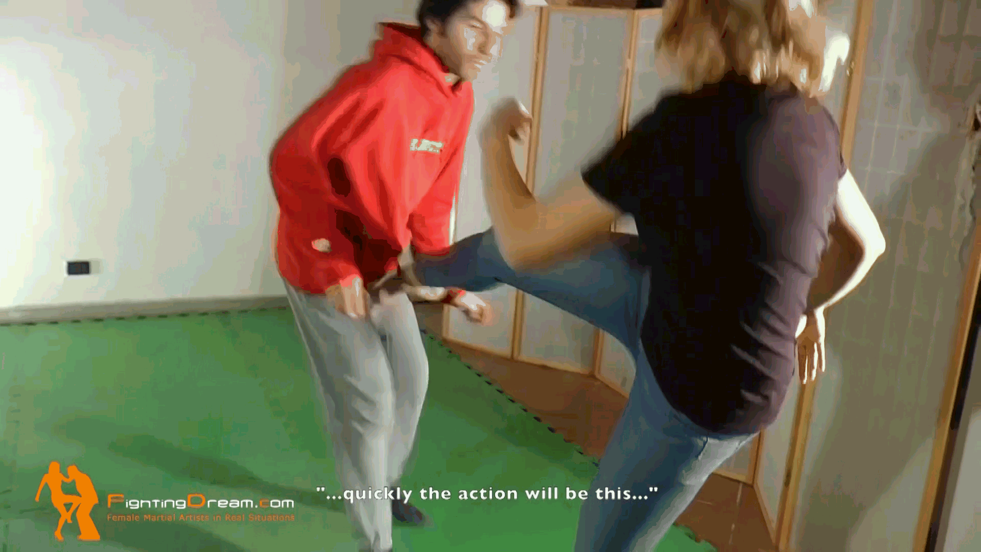 nude self defense lesson xxx porn video pic