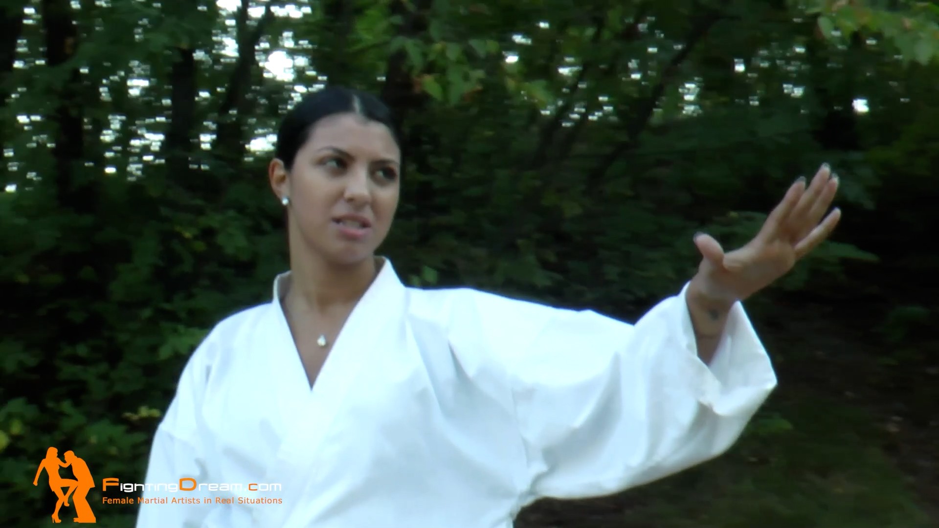 FightingDream.com | Samy outdoor karate challenge