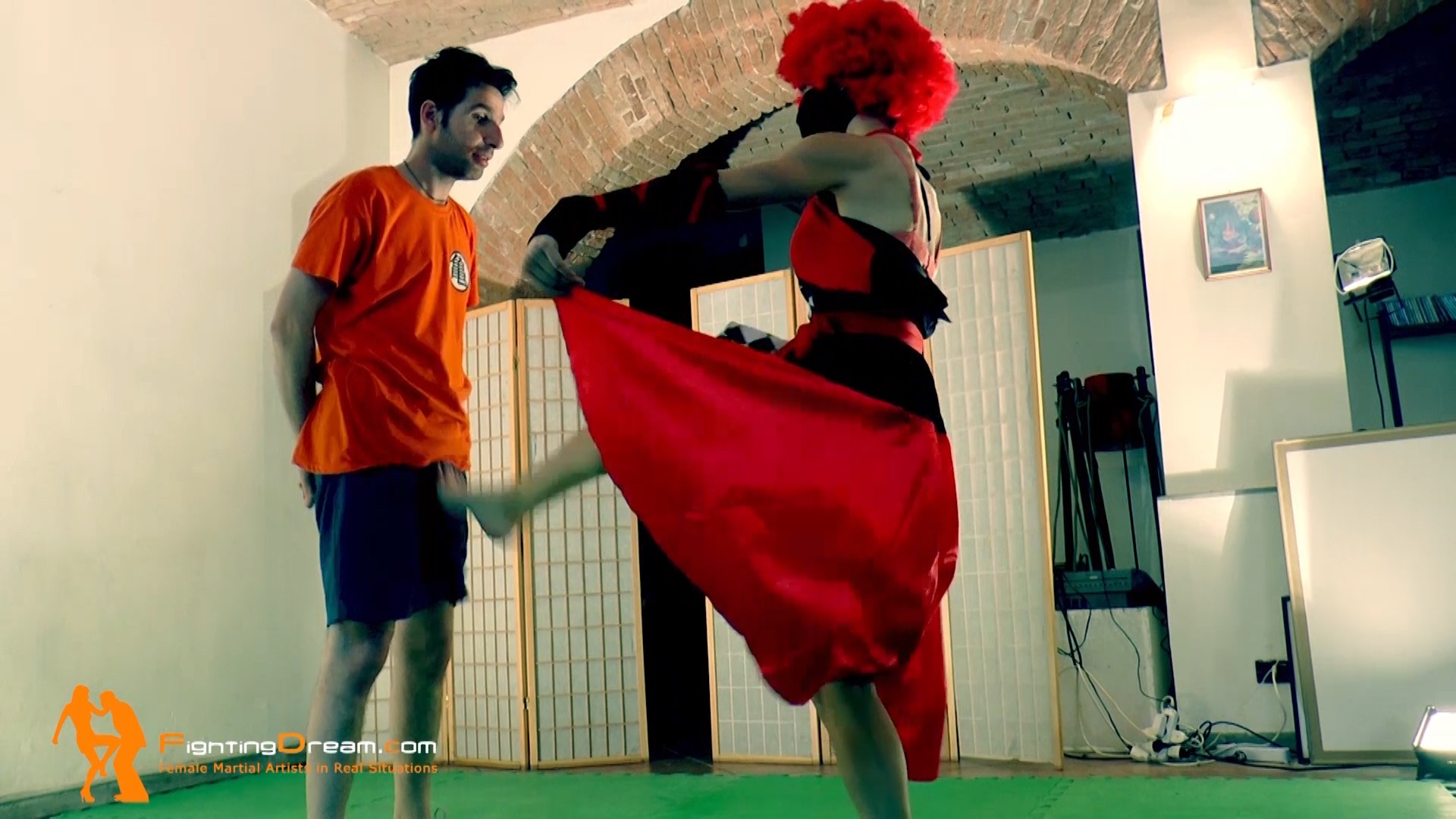 Splinter Kick FightingDream.com | Splinterclown 50 ways to kick you in the groin
